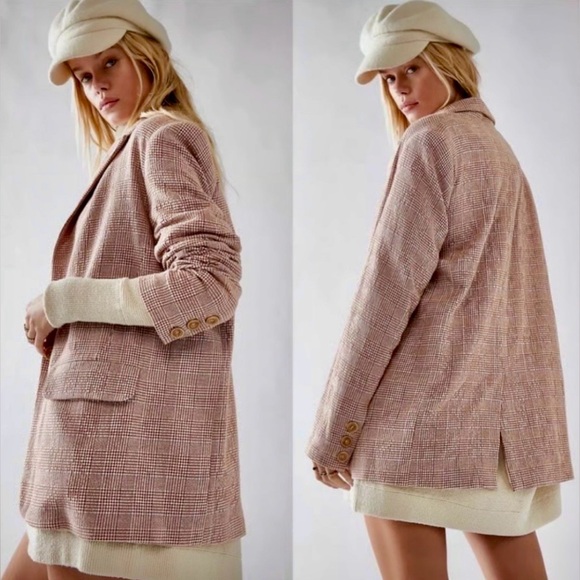 Free People We The Free Bowie Blazer Women’s Size M